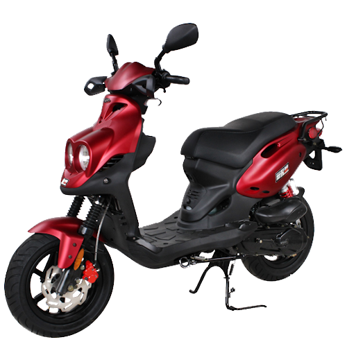 Roughhouse 50 Scooter for adventure riding in Maui